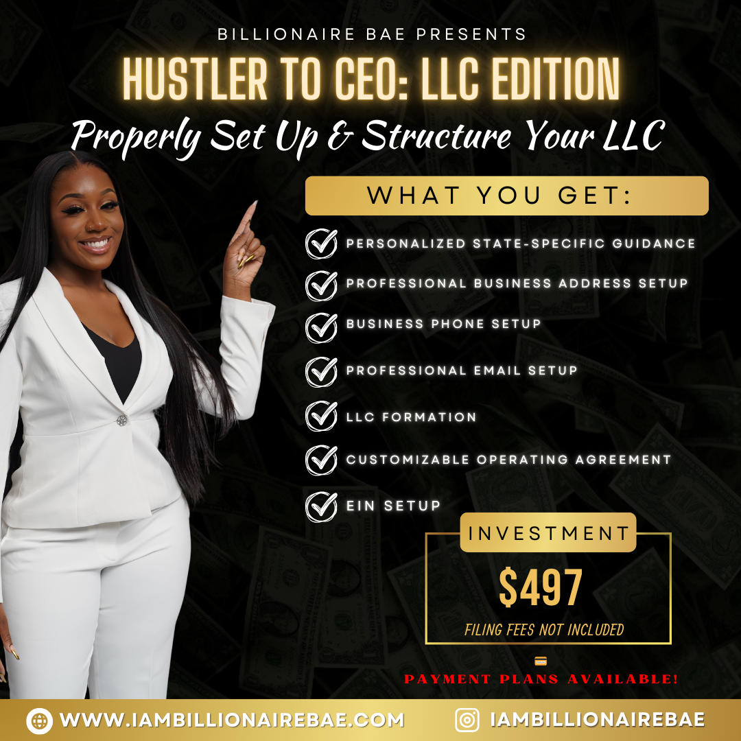 Hustler to CEO: LLC Edition (Properly Setup Your LLC)